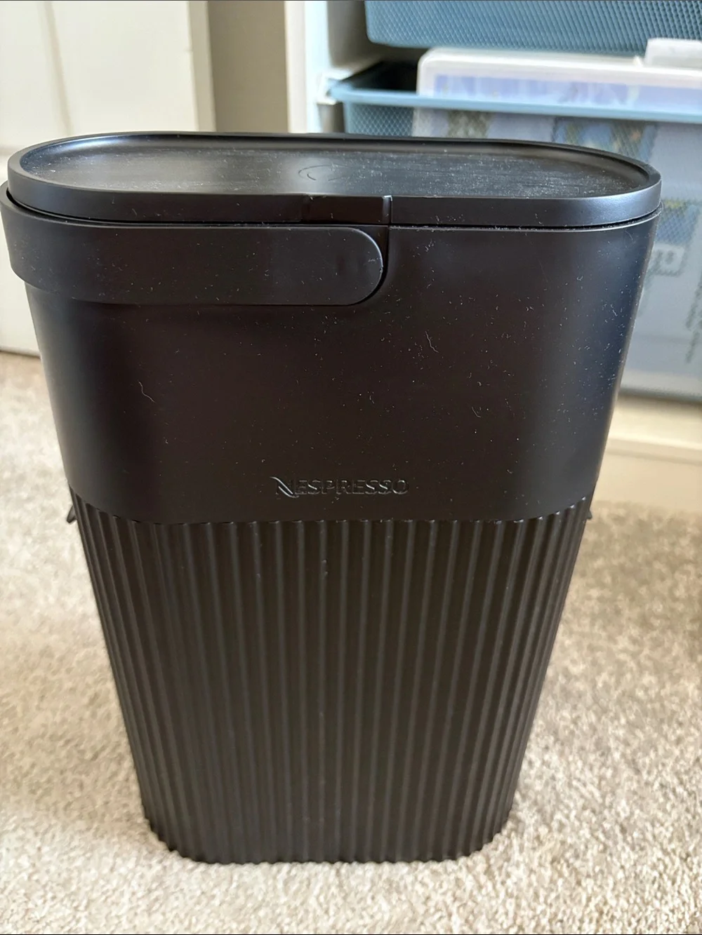 Nespresso Black Vertical Used Capsule Bin